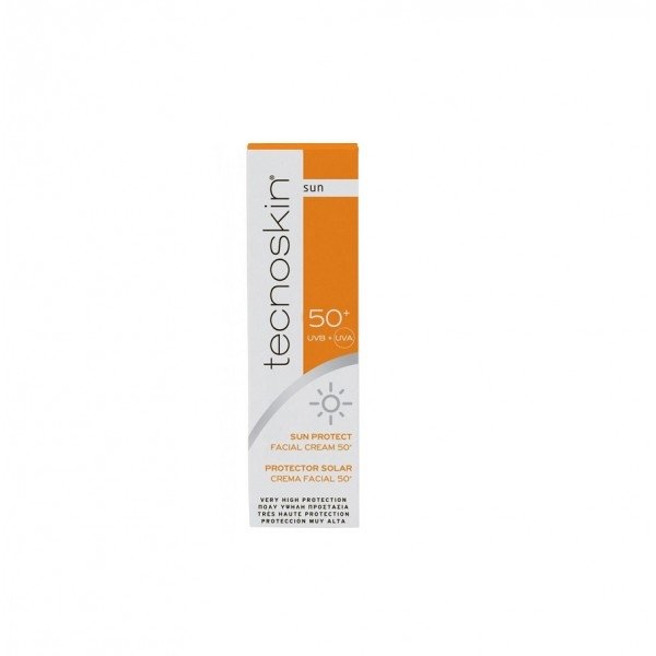 Φωτογραφία προϊόντος: TECNOSKIN Sun Protect Facial Cream Αντηλιακή Κρέμα Προσώπου 50+ 50ml