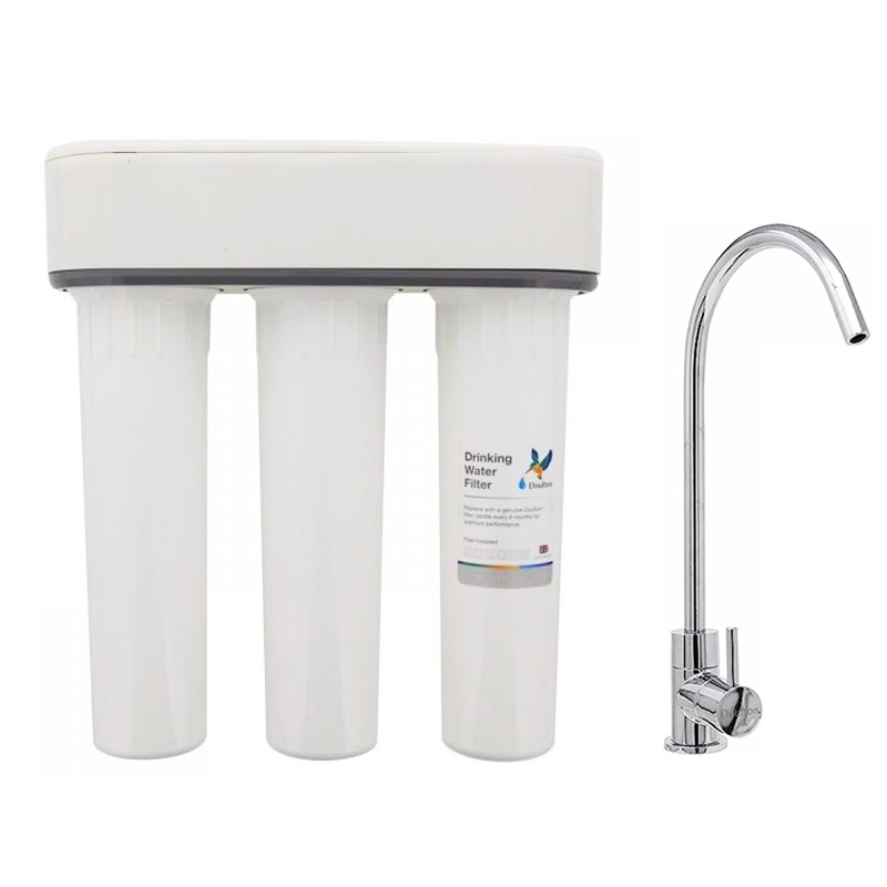 Φωτογραφία προϊόντος: Doulton HIP Triple Τριπλό Σύστημα Φίλτρανσης Κάτω Πάγκου με Βρυσάκι 3/8" - OEM
