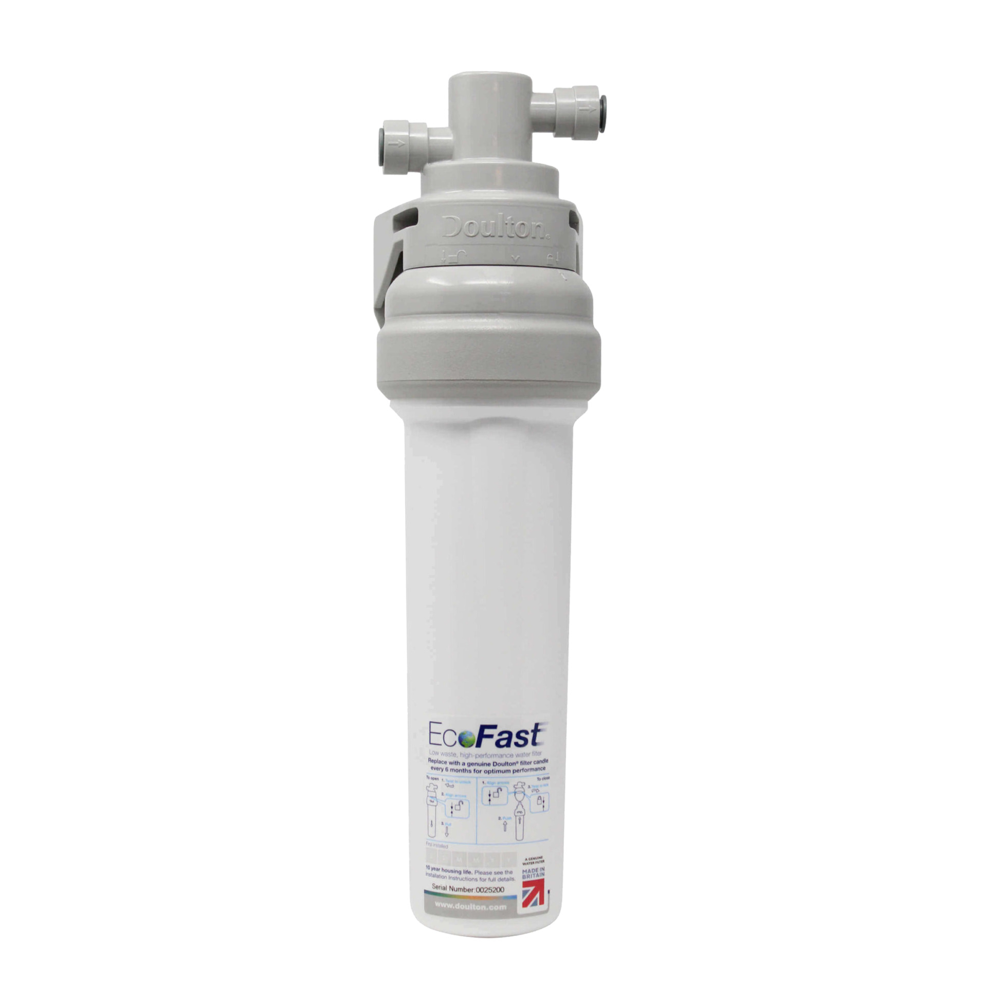 Φωτογραφία προϊόντος: Doulton Ecofast + Ultracarb Μονή Συσκευή Φίλτρου Νερού Κάτω Πάγκου 3/8" - OEM