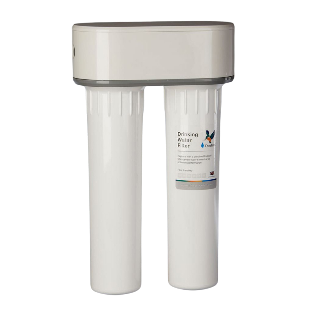 Φωτογραφία προϊόντος: Doulton HIP DUO Nitrate + Ultracarb Διπλή Συσκευή Φίλτρου Νερού Κάτω Πάγκου 3/8" - OEM