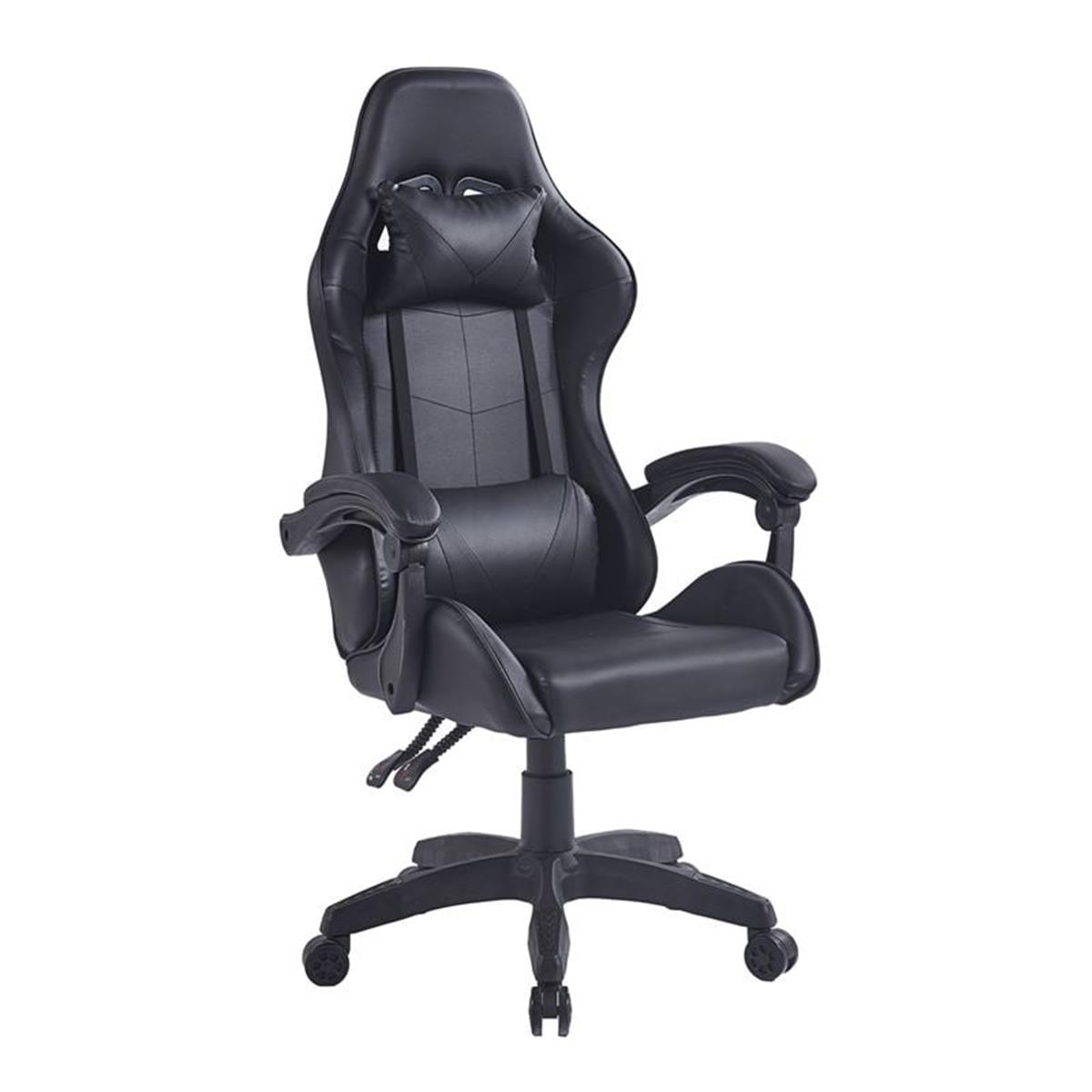 Φωτογραφία προϊόντος: Woodwell BF7850 Gaming Πολυθρόνα Γραφείου Διευθυντή Pu Μαύρο 63x70x117/127cm