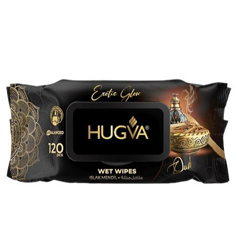 Φωτογραφία προϊόντος: HUGVA - Υγρομάντιλα Exotic GLow 120τεμ.