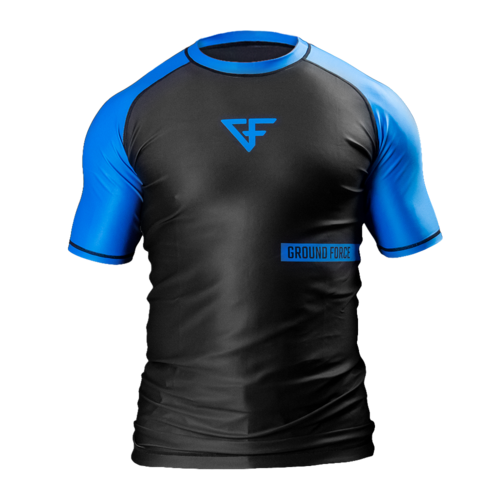 Φωτογραφία προϊόντος: Ground Force Rashguard Μπλε Κοντομάνικο