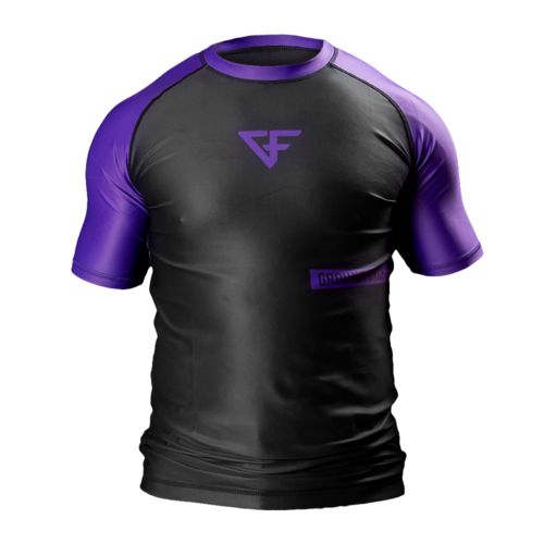 Φωτογραφία προϊόντος: Ground Force Rashguard Purple Κοντομάνικο