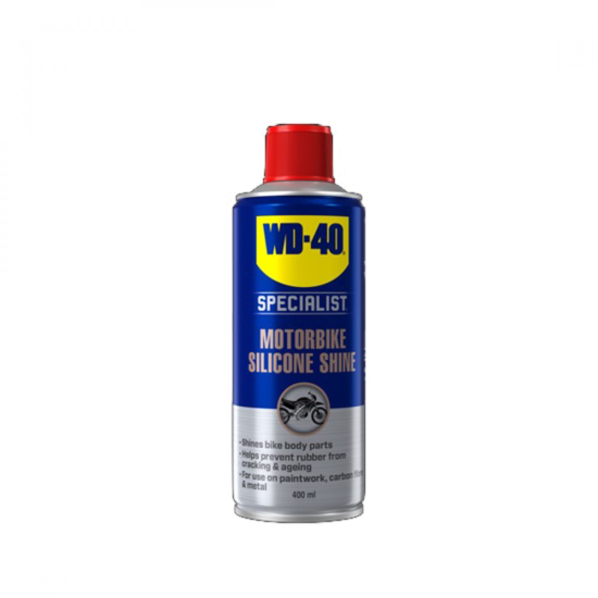 Φωτογραφία προϊόντος: WD-40 SPECIALIST Motorbike Silicone Shine 400ml Γυαλιστικό Σιλικόνης (207149120)