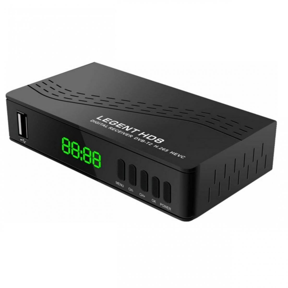 Φωτογραφία προϊόντος: ΨΗΦΙΑΚΟΣ ΔΕΚΤΗΣ MPEG-4 FULL HD (1080p) ΜΕ ΛΕΙΤΟΥΡΓΙΑ PVR LEGENT HD8 DVB-T2 H.265
