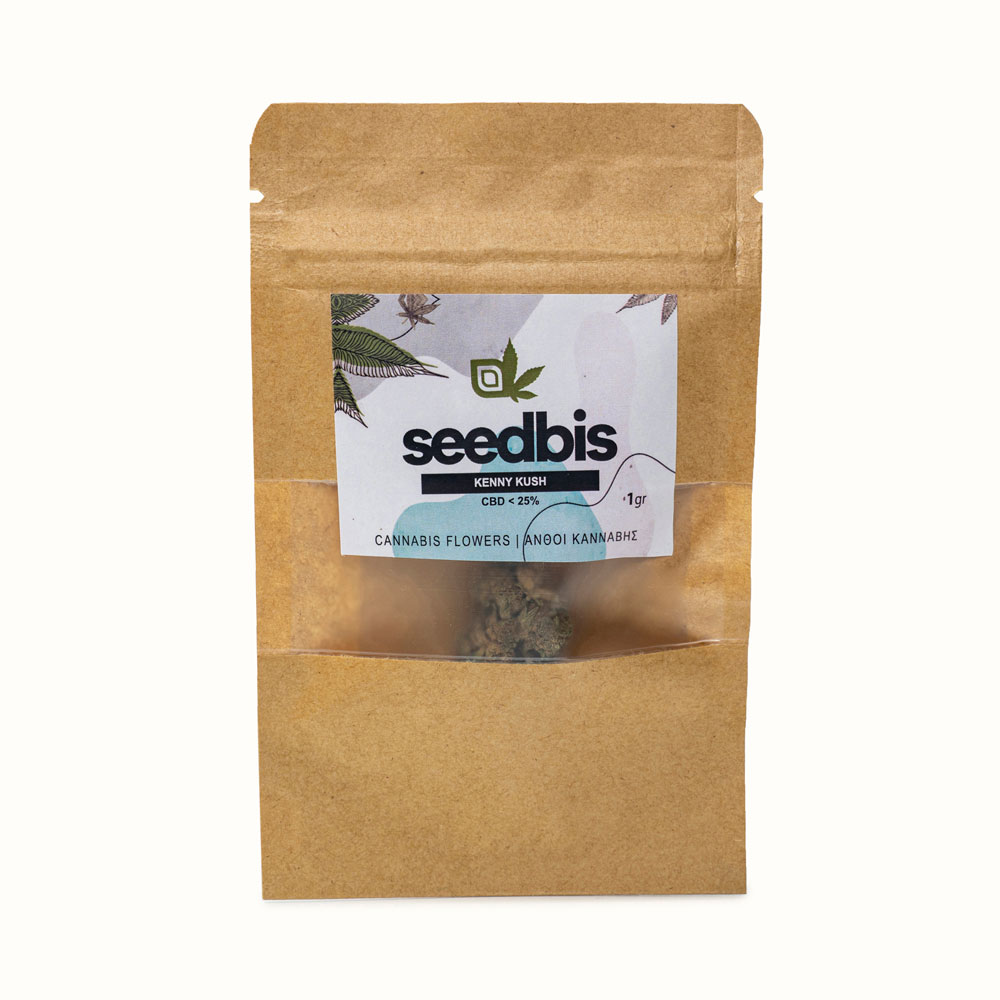 Φωτογραφία προϊόντος: Ανθοί Κάνναβης KENNY KUSH 25% CBD 1g + 2g + 4g - Seedbis