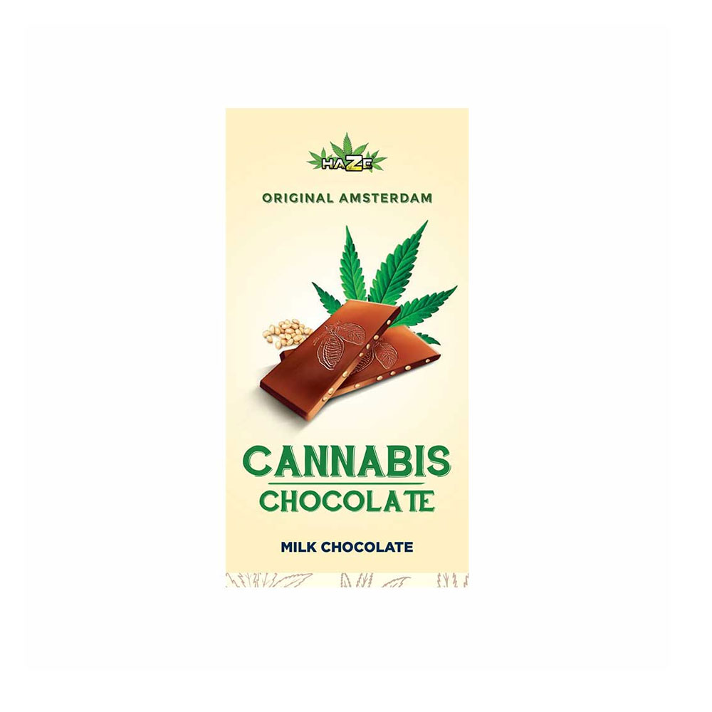 Φωτογραφία προϊόντος: HAZE Cannabis Milk Chocolate 80gr - MultiTrance Amsterdam
