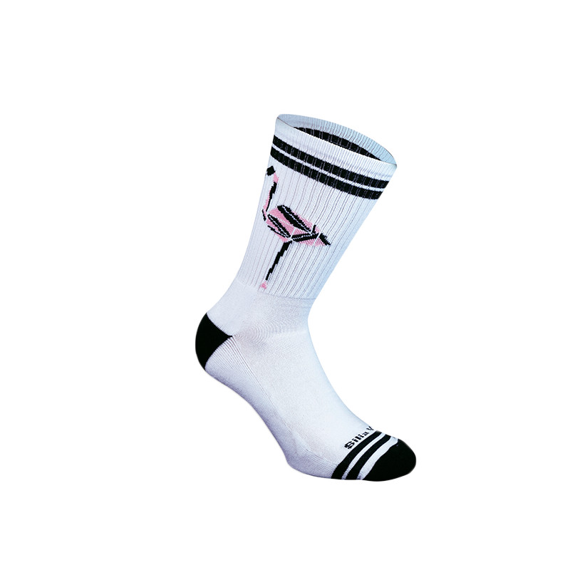 Φωτογραφία προϊόντος: Flamingo Κάλτσες Άσπρες Roots Socks Άσπρο