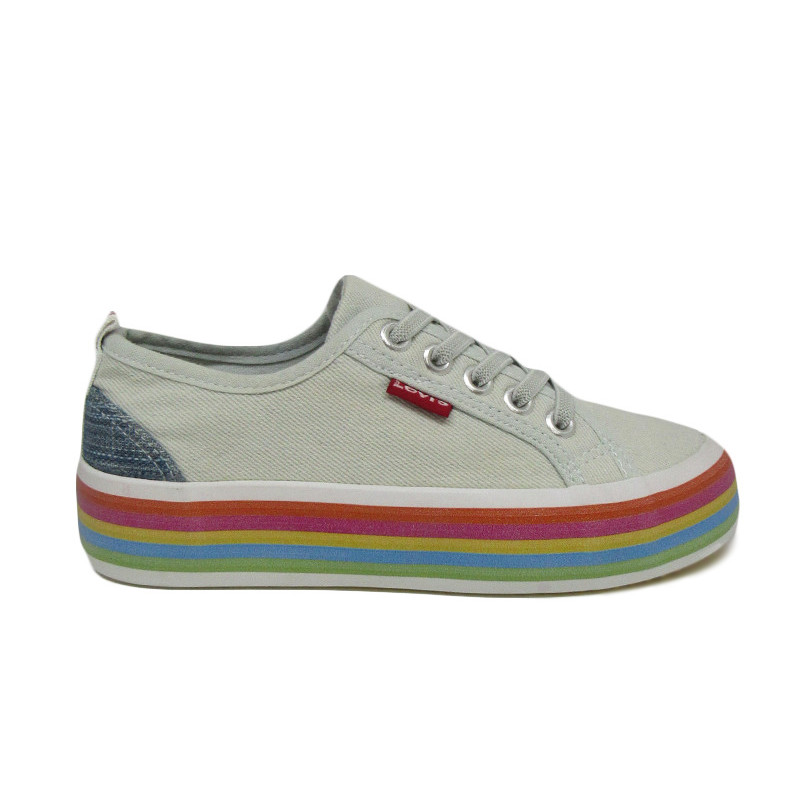 Φωτογραφία προϊόντος: Levi's Pearl Junior Πάνινο Άσπρο του Πάγου