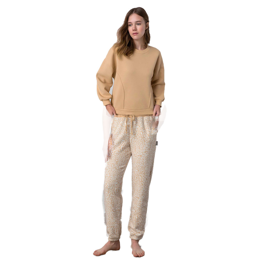 Φωτογραφία προϊόντος: Γυναικείο Σετ Homewear Vamp 17151/17153 Μπεζ