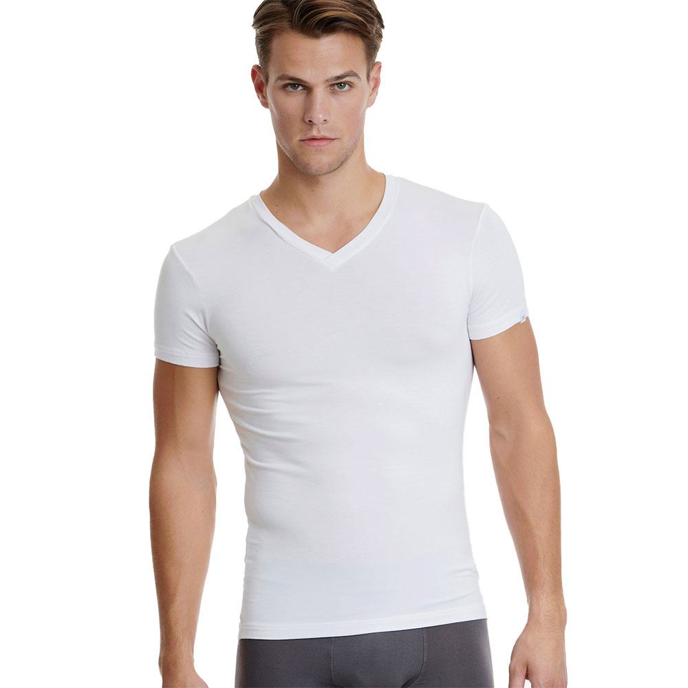 Φωτογραφία προϊόντος: Ανδρική V Φανέλα Walk Bamboo W1991_01 Λευκό