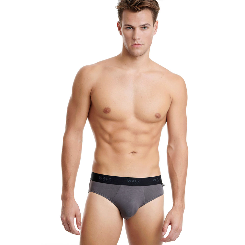 Φωτογραφία προϊόντος: Walk Ανδρικό Slip bamboo W1775_10 Γκρι
