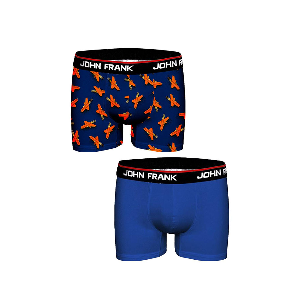 Φωτογραφία προϊόντος: Ανδρικό Boxer John Frank 2pack JF2BHYPE06 Πολύχρωμο