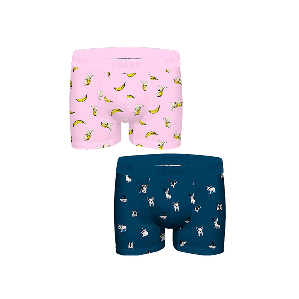Φωτογραφία προϊόντος: Ανδρικό Boxer John Frank 2pack JF2BFUN01 Πολύχρωμο