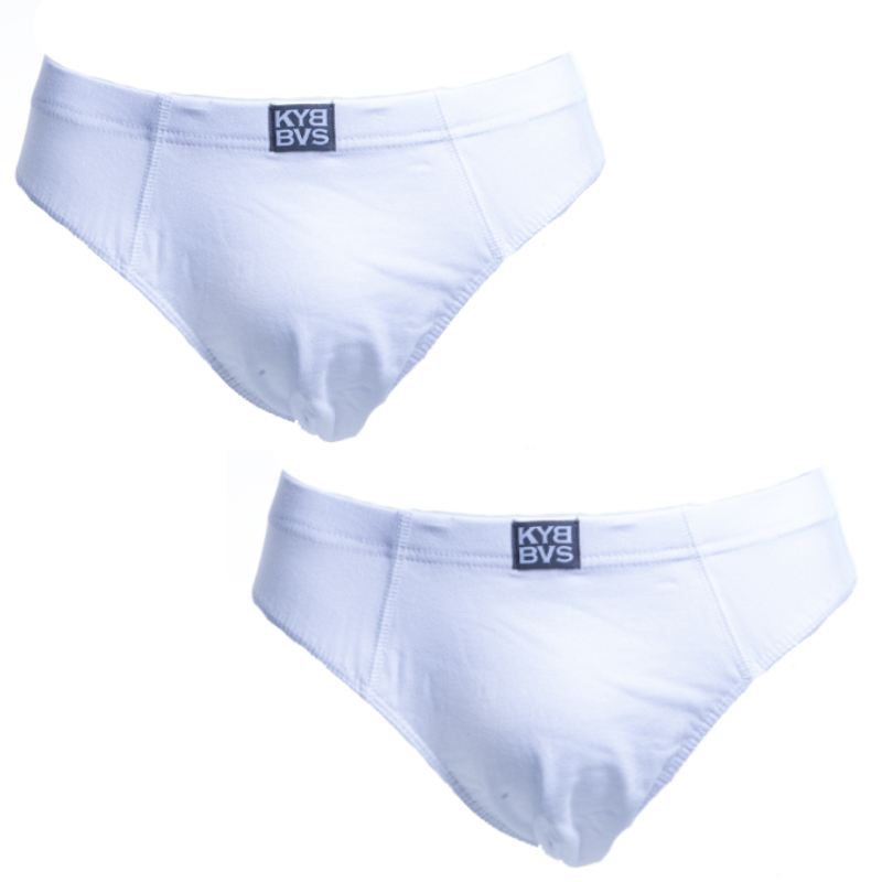 Φωτογραφία προϊόντος: Ανδρικό Slip Kybbus KB201_white 2pack Λευκό