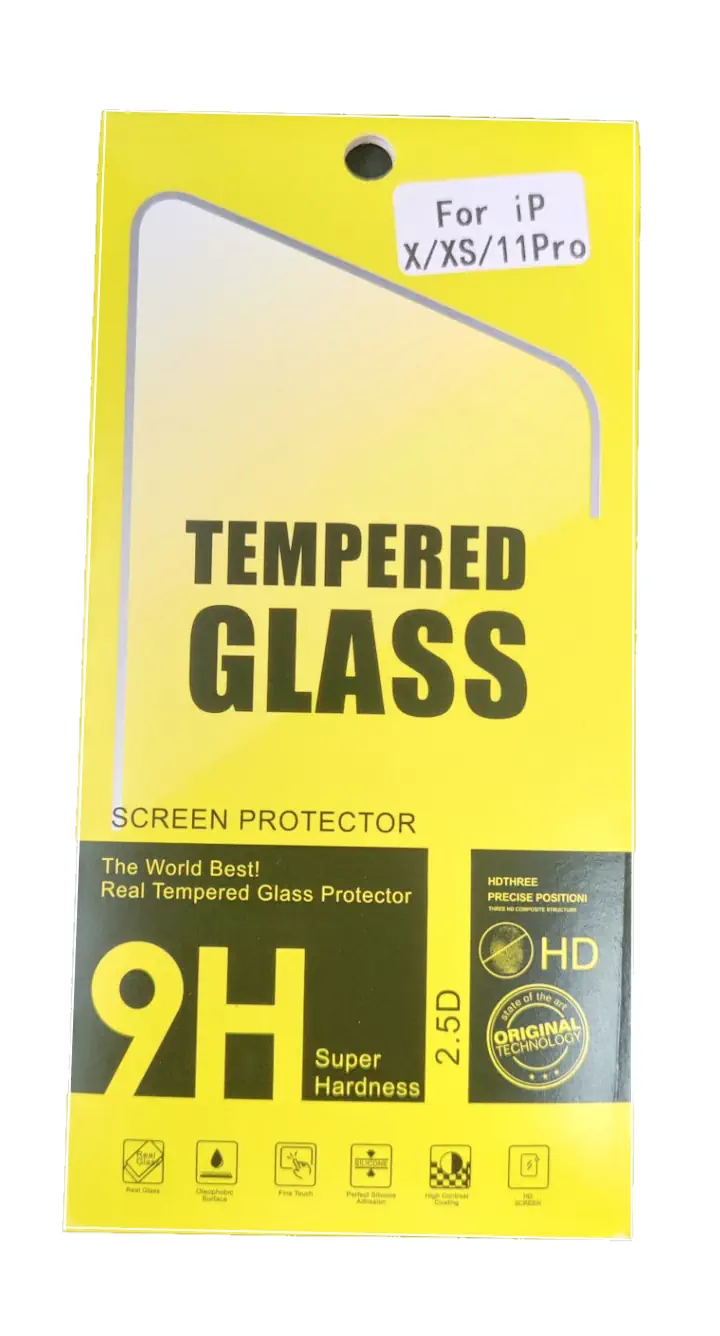 Φωτογραφία προϊόντος: Screen Protector 9H για iPhone X / XS / 11 Pro (Standard Fit)