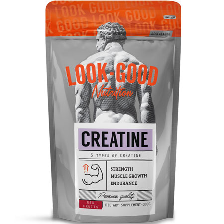 Φωτογραφία προϊόντος: Creatine 5 LookGoodNaked 300 gr Λεμόνι