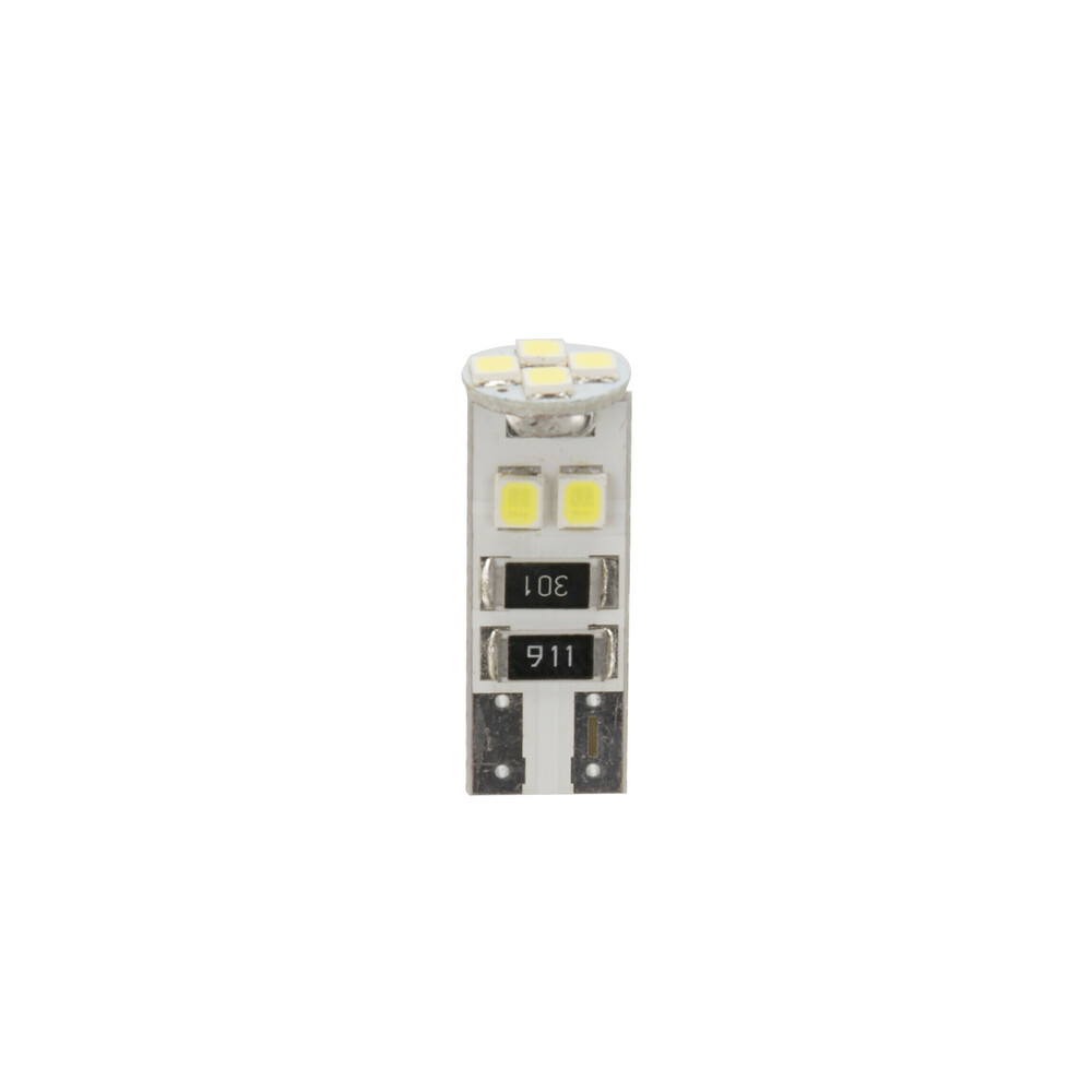 Φωτογραφία προϊόντος: Lampa T10 24V W2,1X9,5D 10X28MM 55LM 8SMDX3CHIPS LED ΛΕΥΚΟ (ΚΑΡΦΩΤΟ/ CAN-BUS / ΔΙΠΛΗΣ ΠΟΛΙΚΟΤΗΤΑΣ) 20ΤΕΜ. L9755.6