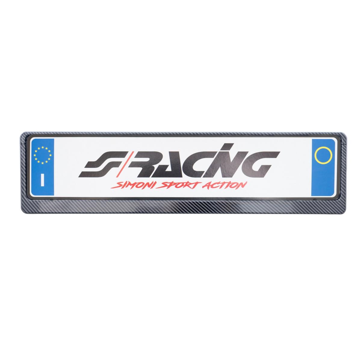 Φωτογραφία προϊόντος: Simoni Racing ΠΛΑΙΣΙΟ ΠΙΝΑΚΙΔΑΣ CARBON LOOK 53 x 14 cm - 1 ΤΕΜ SRPTX/CL