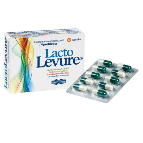 Φωτογραφία προϊόντος: UNI-PHARMA Lacto Levure 4 Probiotics (10 καψάκια)