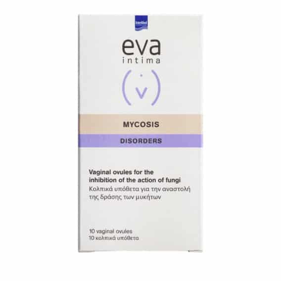 Φωτογραφία προϊόντος: Intermed Eva Intima Mycosis κολπικά ωοειδή/ovules 10 τεμ.
