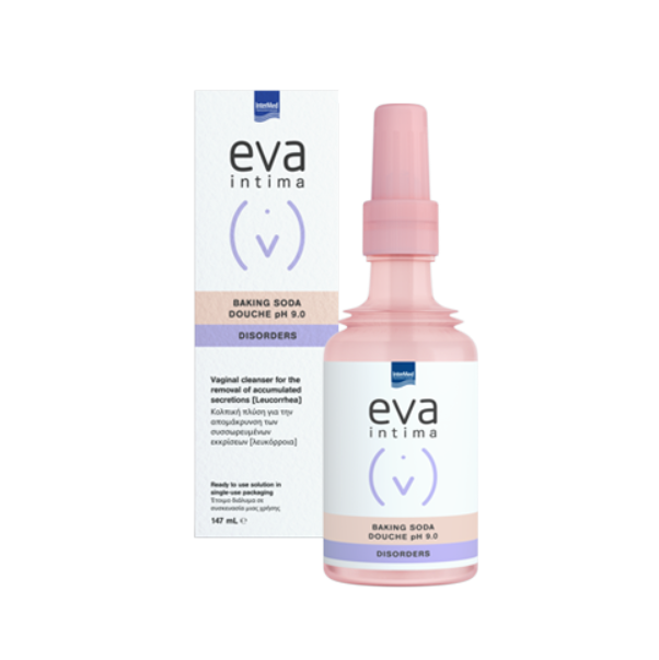 Φωτογραφία προϊόντος: Intermed Eva Intima Baking Soda Douche pH 9.0 Disorders 147ml