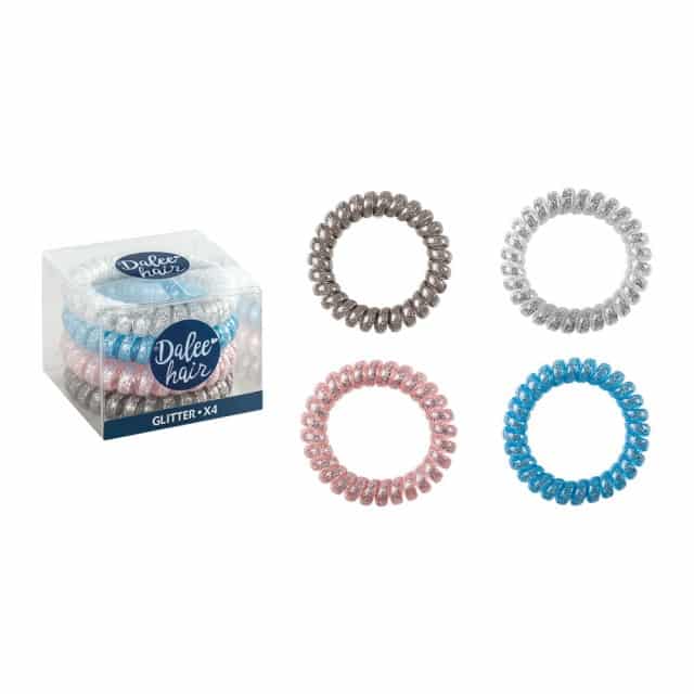 Φωτογραφία προϊόντος: Medisei Dalee Hair Spiral Glitter 4 Τεμάχια