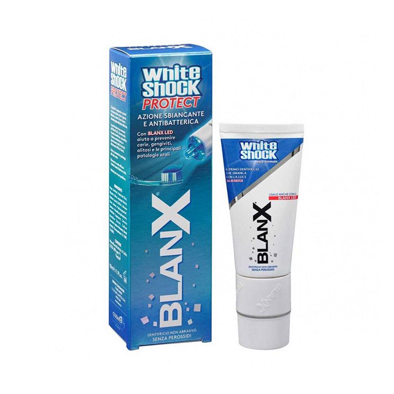 Φωτογραφία προϊόντος: Blanx White Shock Protect Οδοντόκρεμα Λεύκανσης με Λαμπάκι LED 50ml