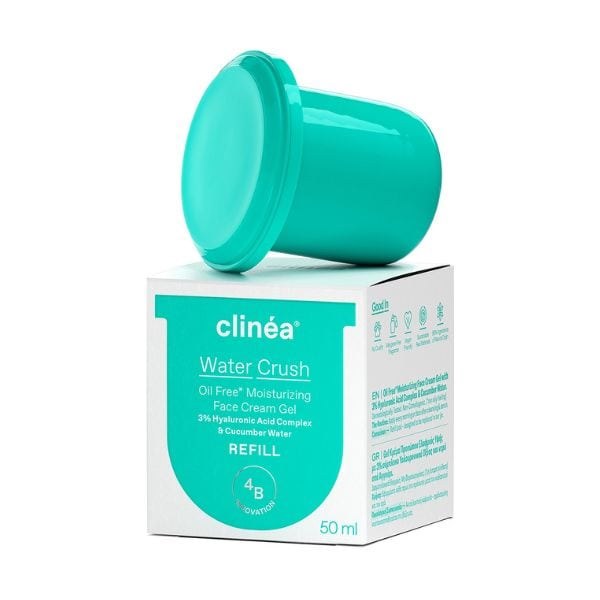 Φωτογραφία προϊόντος: Clinéa Water Crush Oil-Free Ενυδατική Κρέμα-Τζελ Προσώπου Refill 50 ml