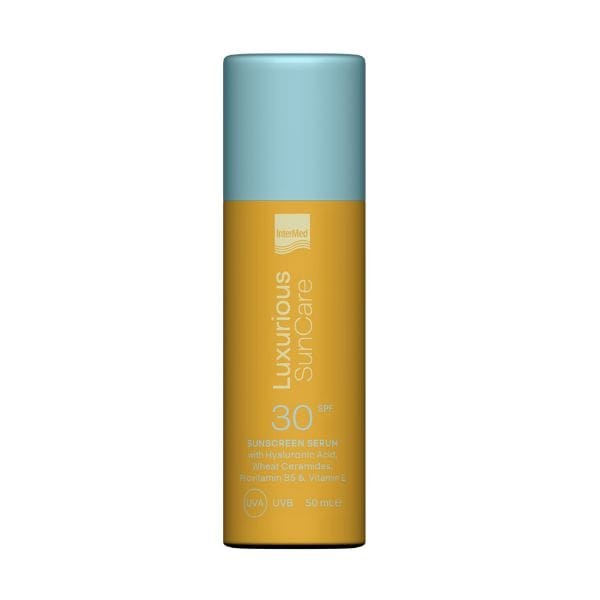 Φωτογραφία προϊόντος: Intermed Luxurious Sun Care Sunscreen Face Serum SPF30 Αντηλιακός Ορός Προσώπου 50 ml