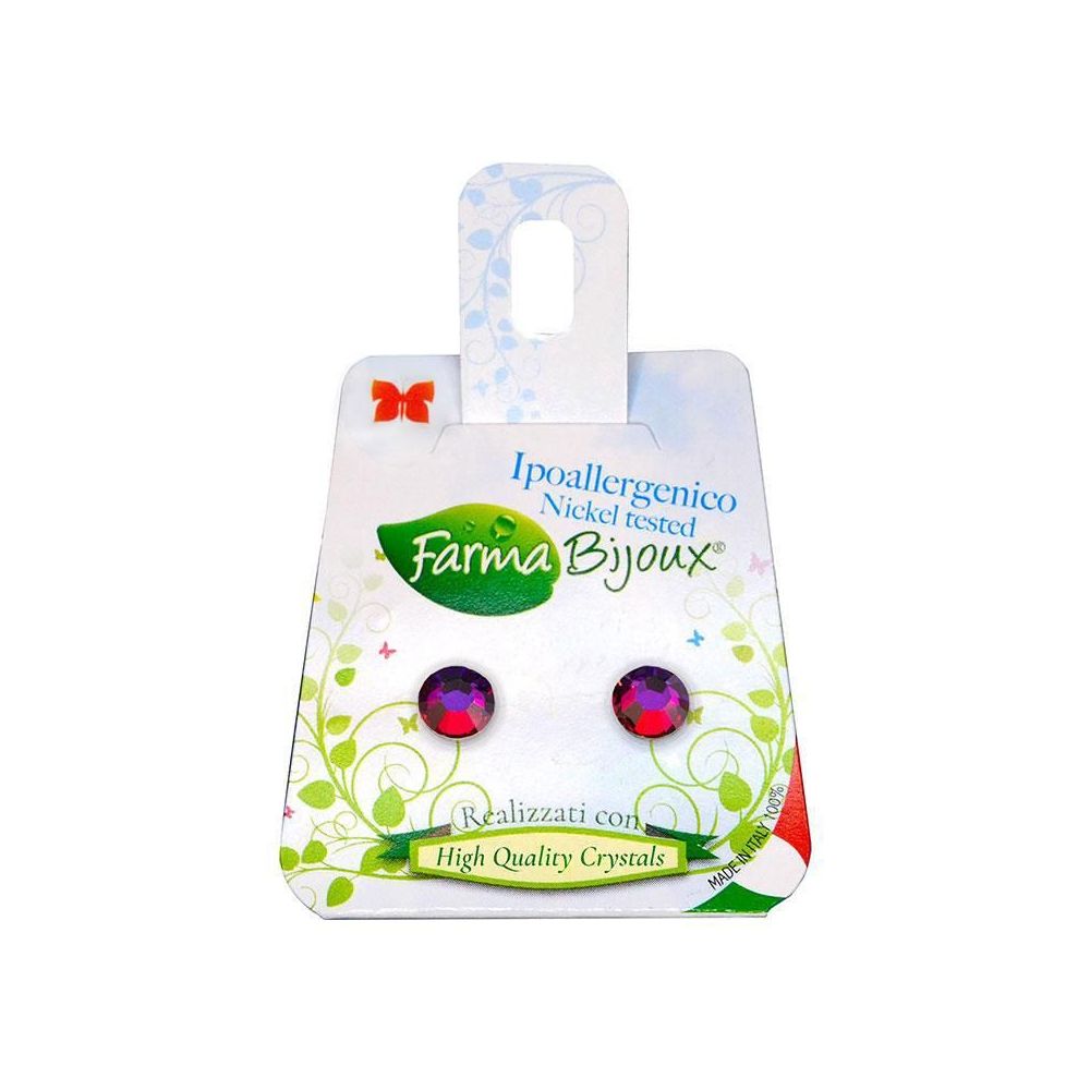 Φωτογραφία προϊόντος: Farma Bijoux Κρύσταλλο 6,3mm Ιριδίζον Μωβ-Πράσινο