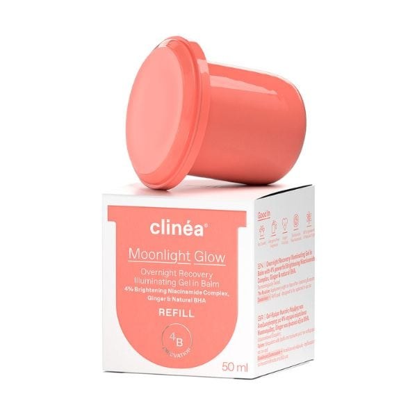 Φωτογραφία προϊόντος: Clinéa Moonlight Glow Overnight Recovery Illuminating Gel σε Balm Refill 50 ml
