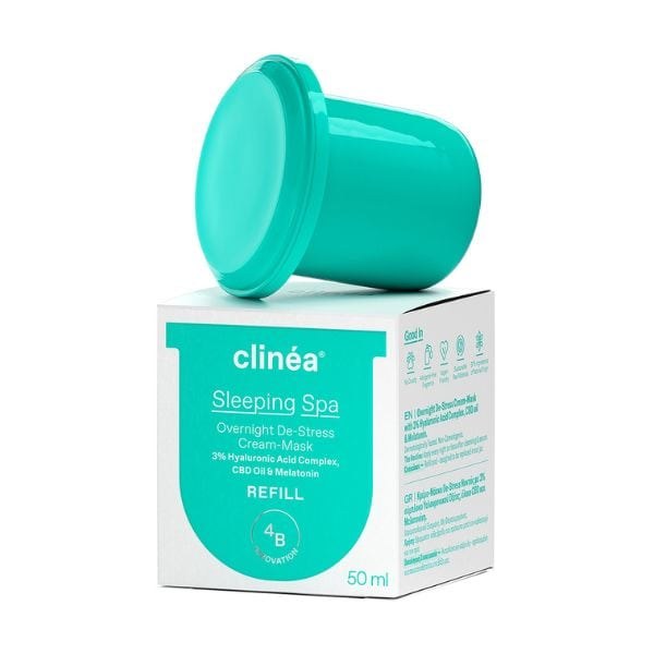 Φωτογραφία προϊόντος: Clinéa Sleeping Spa Overnight De-Stress Cream-Mask Refill Κρέμα-Μάσκα Νυκτός 50 ml