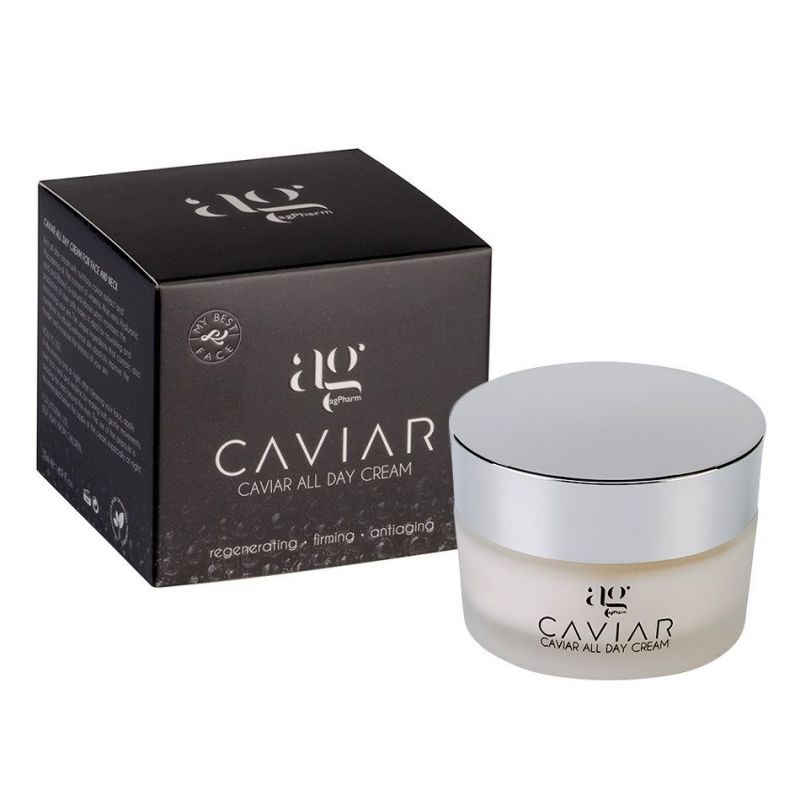 Φωτογραφία προϊόντος: Ag Pharm Caviar 24 Hours Cream Κρέμα Ημέρας με Χαβιάρι για Πρόσωπο & Λαιμό 50ml