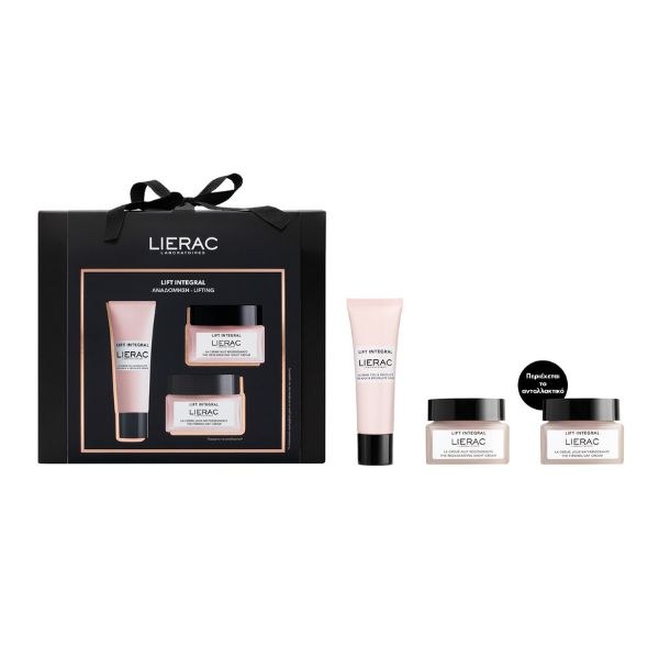 Φωτογραφία προϊόντος: Lierac Lift Integral Regenerating Night Cream 50 ml + Firming Day Cream Ανταλλακτικό 50 ml + Κρέμα για Λαιμό & Ντεκολτέ 50 ml