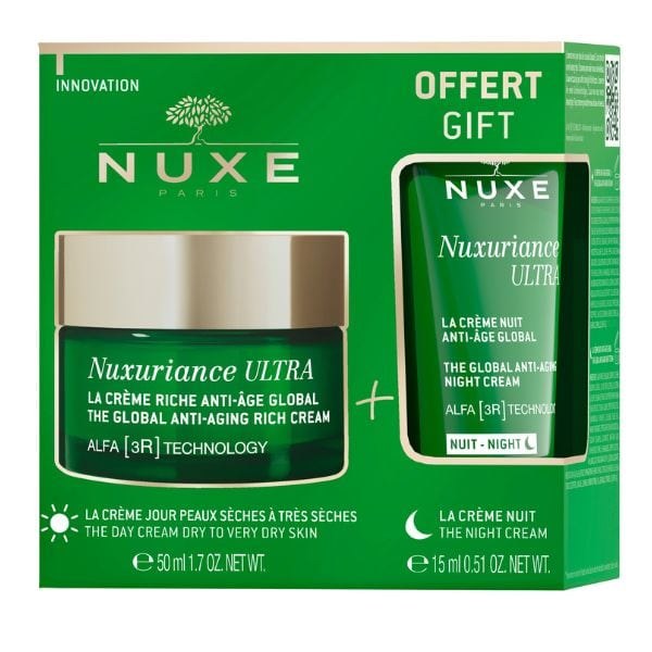 Φωτογραφία προϊόντος: Nuxe Nuxuriance Ultra Global Anti-Aging Rich Cream 50 ml + Δώρο The Global Anti-Aging Night Cream 15 ml