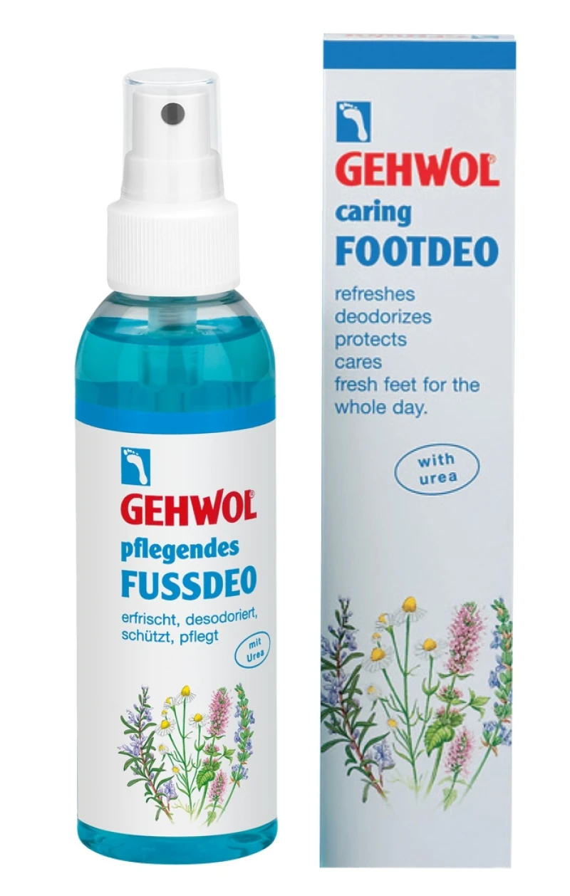 Φωτογραφία προϊόντος: Gehwol Caring Footdeo Αποσμητικό Σπρέι Ποδιών με Αιθέρια Έλαια Δεντρολίβανου & Λεβάντας 150ml