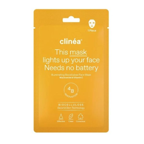 Φωτογραφία προϊόντος: Clinea Illuminating Biocellulose Face Mask 1 τεμ.