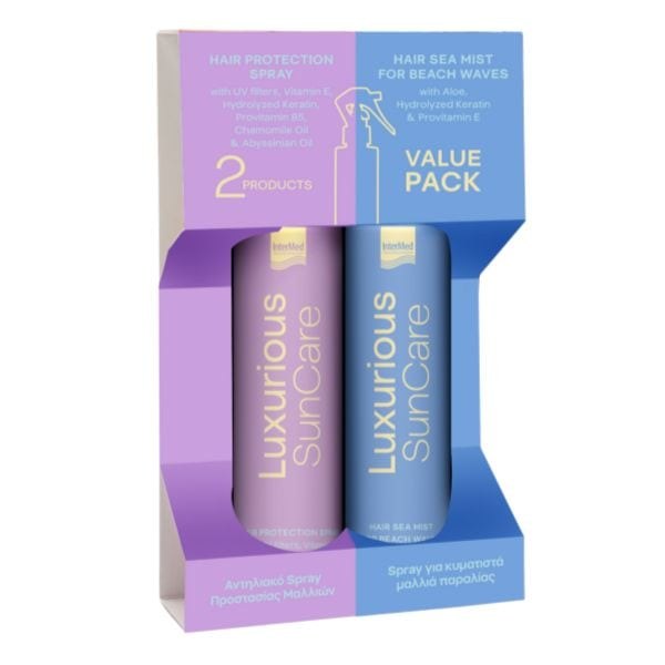Φωτογραφία προϊόντος: Intermed Luxurious Sun Care Hair Protection Spray & Hair Sea Mist Value Pack 200 ml + 200 ml