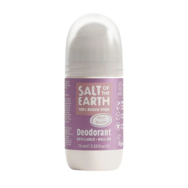 Φωτογραφία προϊόντος: Salt Of The Earth Αποσμητικό Roll On με Άρωμα Peony Blossom 75 ml