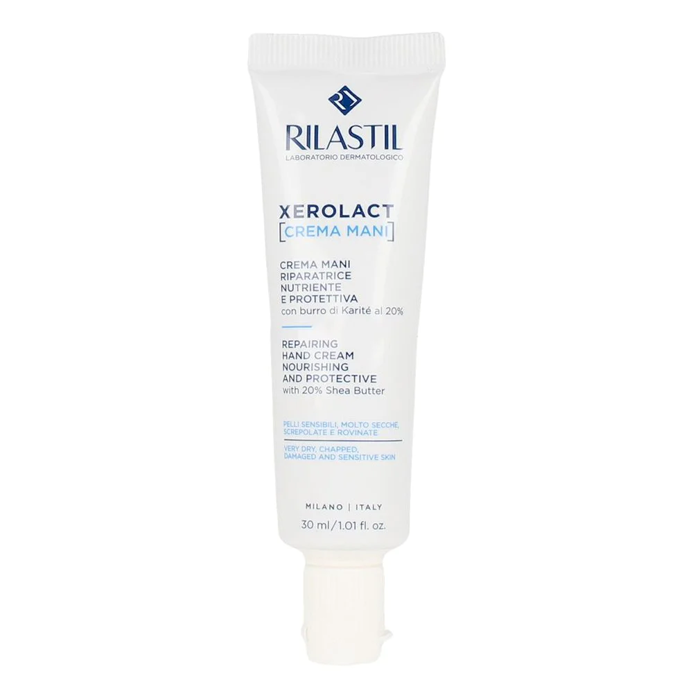Φωτογραφία προϊόντος: Rilastil Xerolact Repairing Αναπλαστική και Ενυδατική Κρέμα Χεριών, 30ml