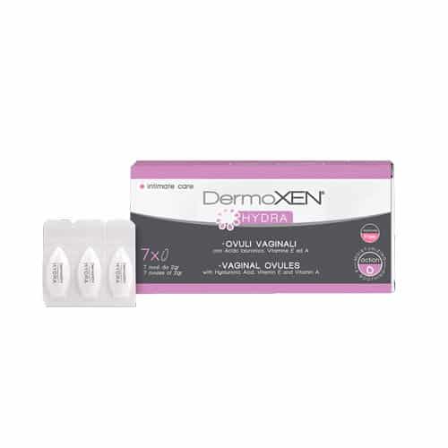 Φωτογραφία προϊόντος: Dermoxen Hydra Vaginal Ovules 7x2gr (Κολπικά Υπόθετα)