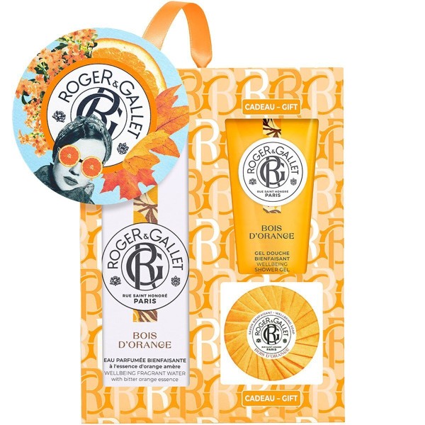 Φωτογραφία προϊόντος: Roger&Gallet Promo Bois d’Orange Eau Parfumée Bienfaisante 100ml + Soap 50g + Shower Gel 50ml