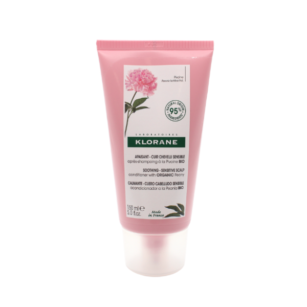 Φωτογραφία προϊόντος: Klorane Organic Peony Gel Conditioner Ευαίσθητο Τριχωτό 150 ml