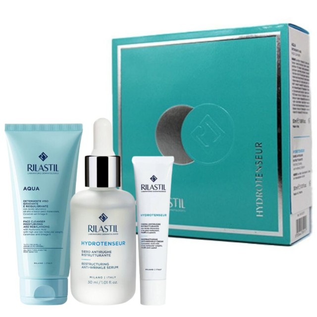 Φωτογραφία προϊόντος: Rilastil SET Hydrotenseur Anti-Wrinkle Serum 30ml + Κρέμα 15ml + Καθαριστικό 50ml