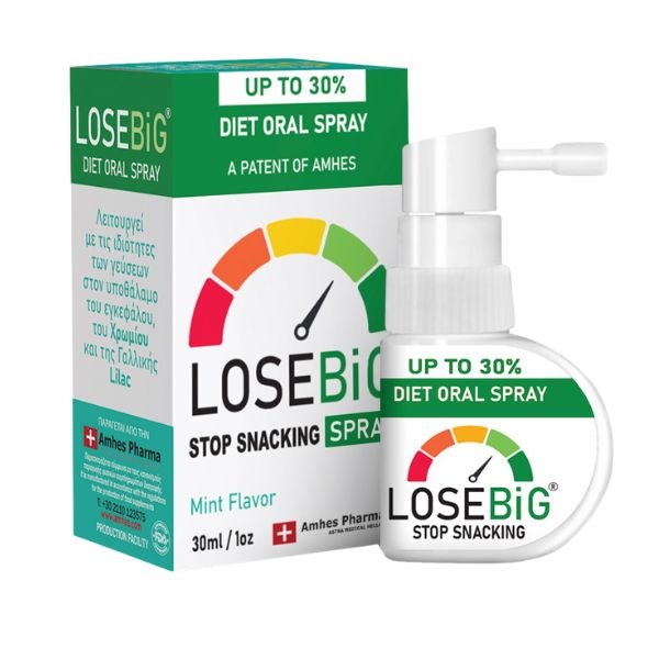 Φωτογραφία προϊόντος: Losebig Stop Snacking Diet Στοματικό Spray Μέντα 30 ml