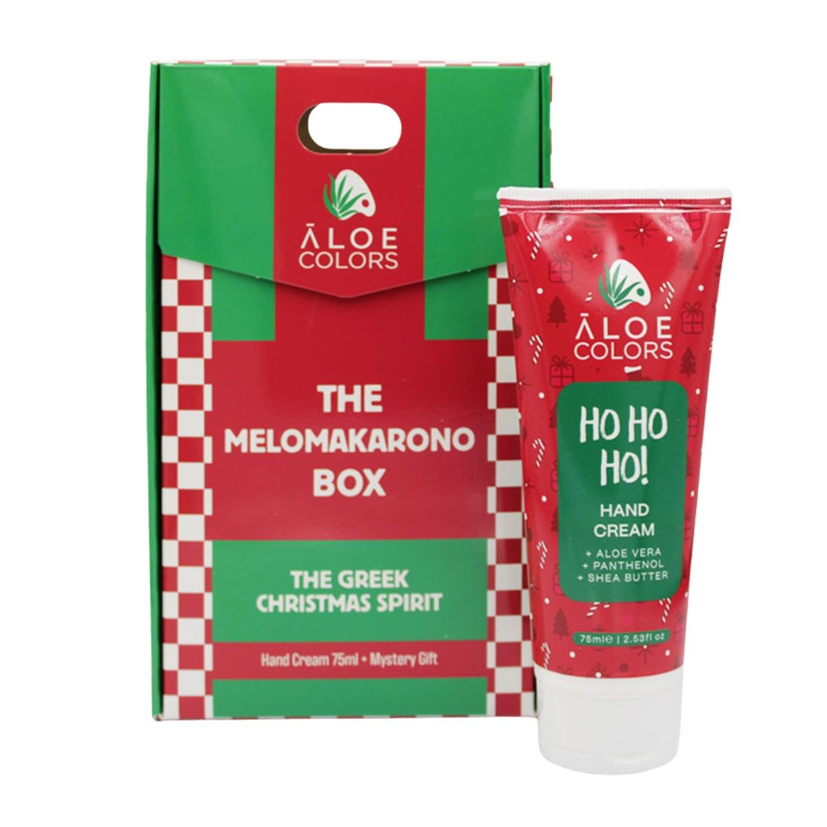 Φωτογραφία προϊόντος: Aloe Plus Aloe Colors The Melomakarono Box Αντιγηραντική Κρέμα Χεριών 75 ml + Δώρο Mystery
