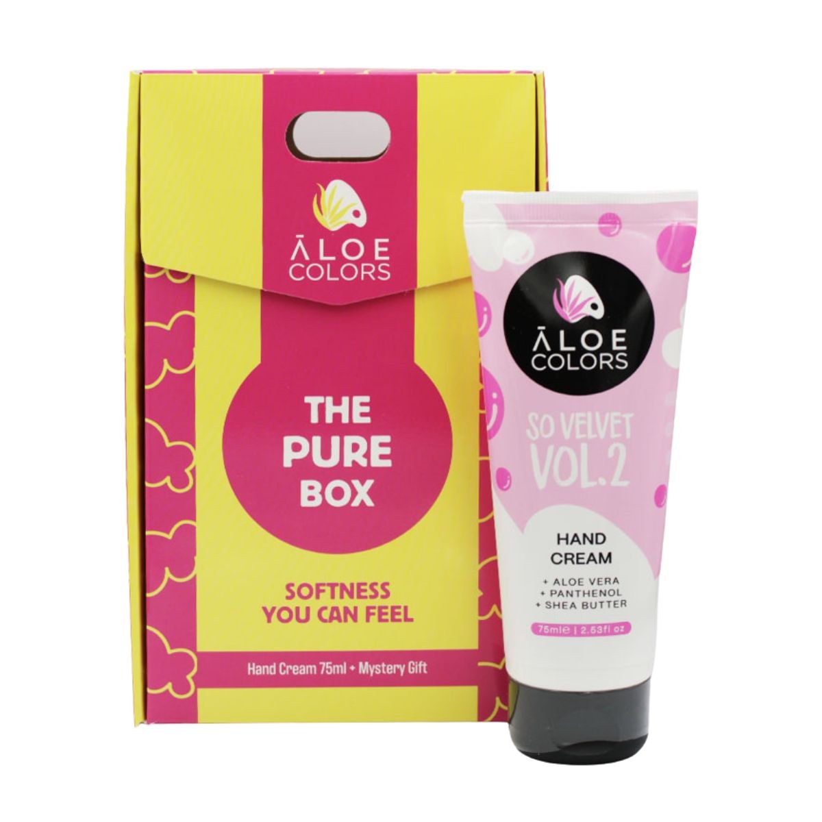 Φωτογραφία προϊόντος: Aloe Colors The Pure Box Κρέμα Χεριών 75 ml + Mystery Gift