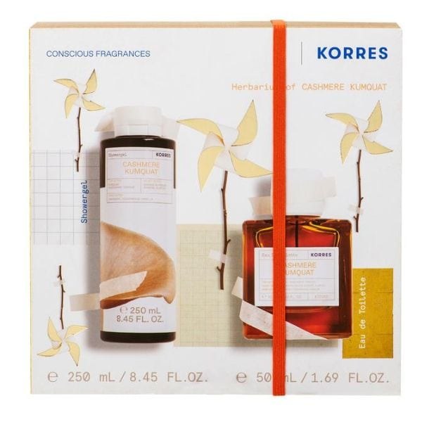 Φωτογραφία προϊόντος: Korres Cashmere Kumquat Eau De Toilette 50 ml + Cashmere Kumquat Αφρόλουτρο 250 ml